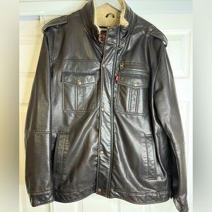 Levis leather jacket